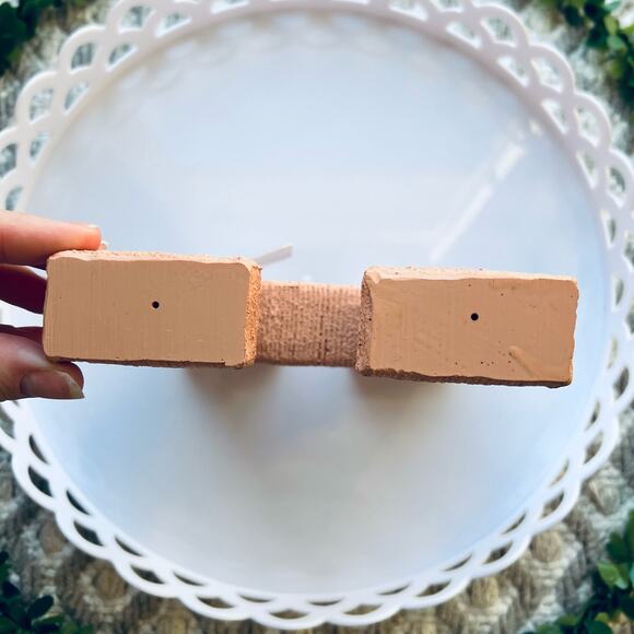 NWT Michaels Pale Pink Textured Letter "H" Table Top Decor by Ashland - Picture 9 of 10